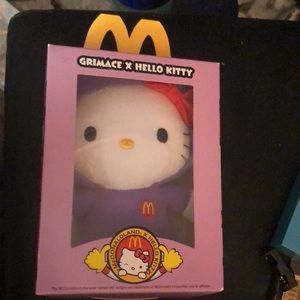 grimace x hello kitty mcdonaldland x hello kitty